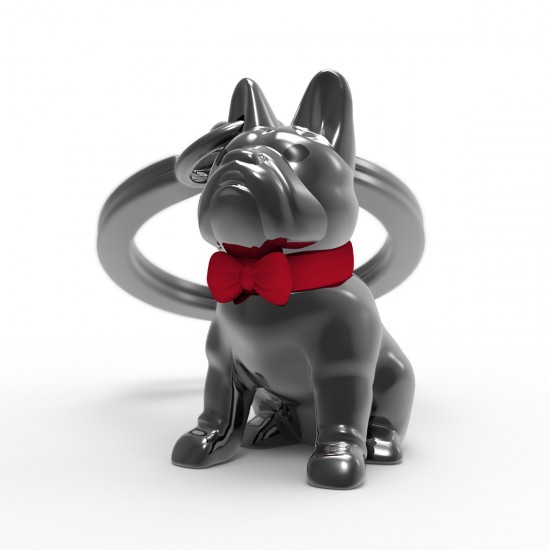 Metalmorphose Sleutelhanger Bulldog