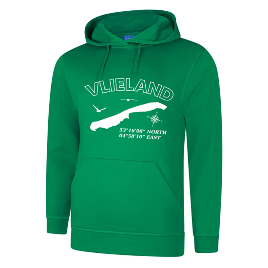 Vlieland Hoodie Kelly Green