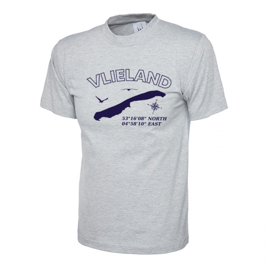 Vlieland T-Shirt Heather Grey
