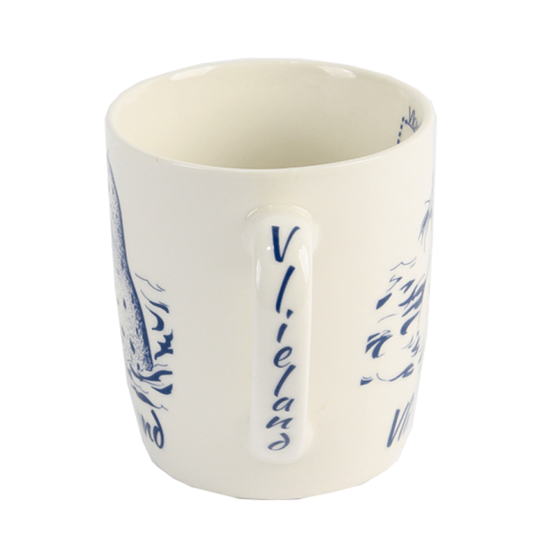 Mok senseo maat silhouette zeehond Vlieland