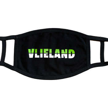 Mondkapje Vlieland Groen-Wit