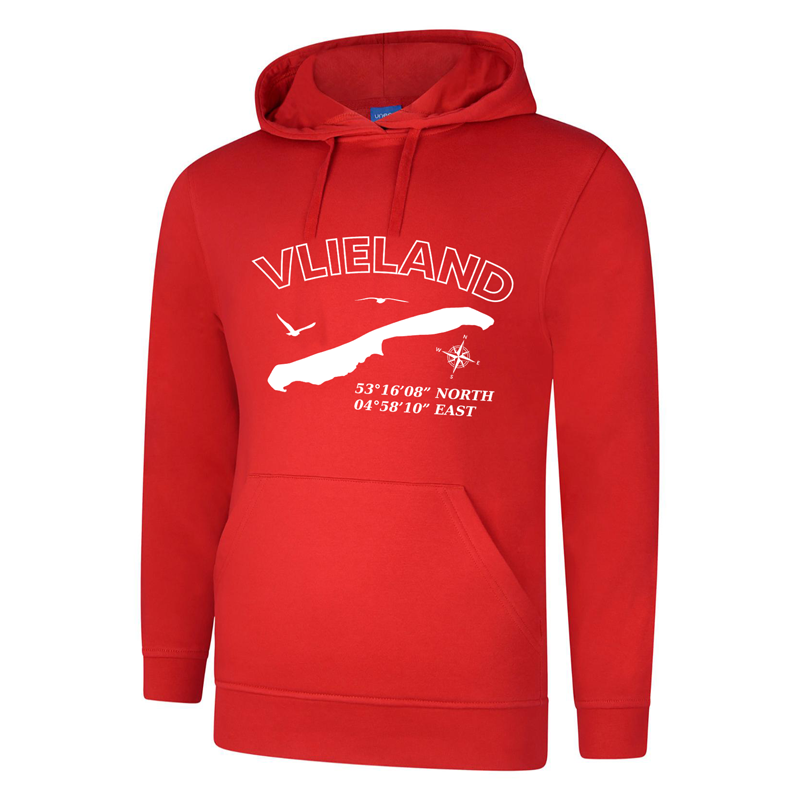 Vlieland Hoodie Red