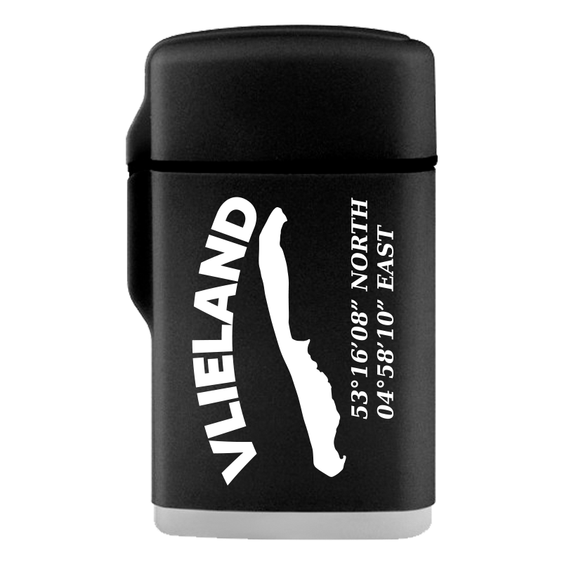 Jetflame Aansteker Vlieland met Coordinaten