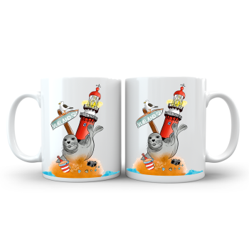 Mok Vlieland zeehond op zandplaat