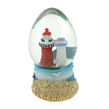 Schudbol Groot Vuurtoren Vlieland met Verlichting